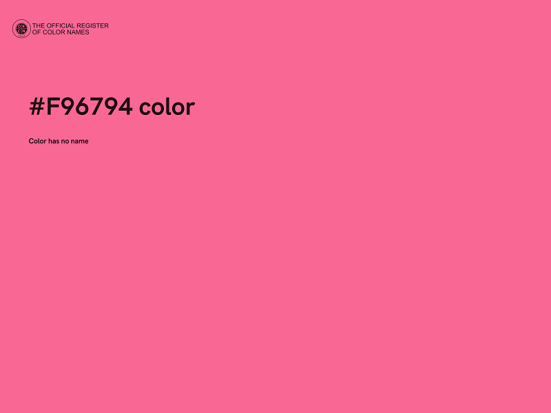 #F96794 color image