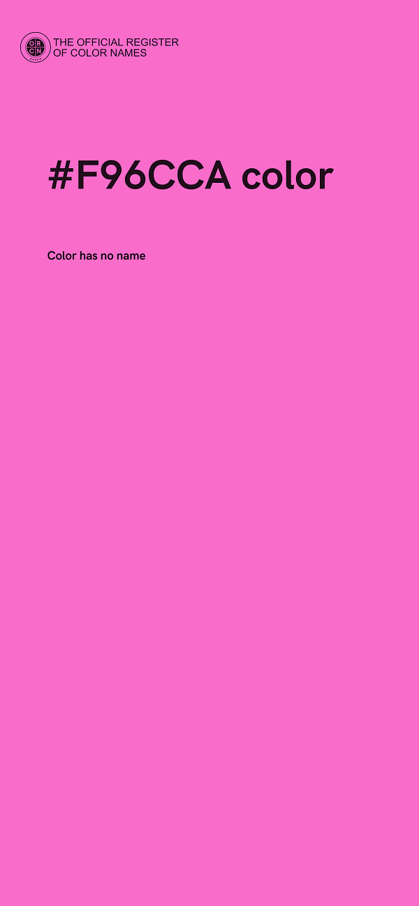 #F96CCA color image
