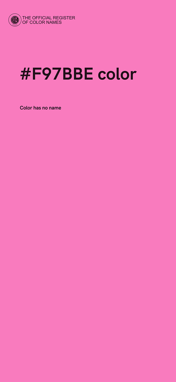 #F97BBE color image