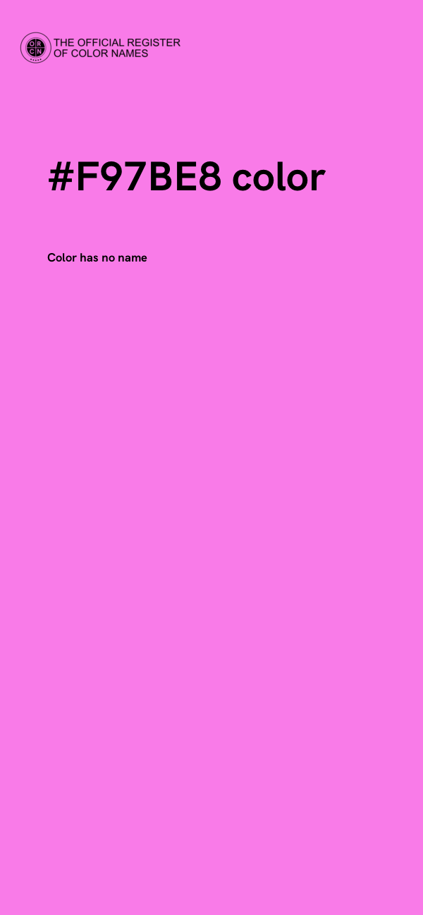 #F97BE8 color image