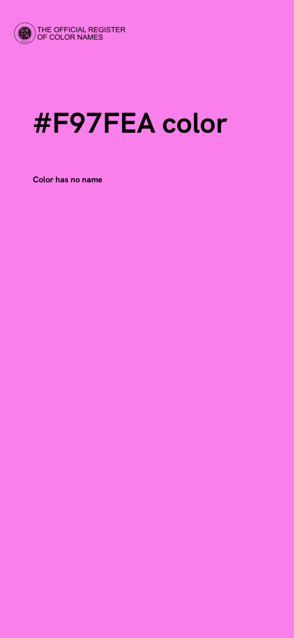 #F97FEA color image