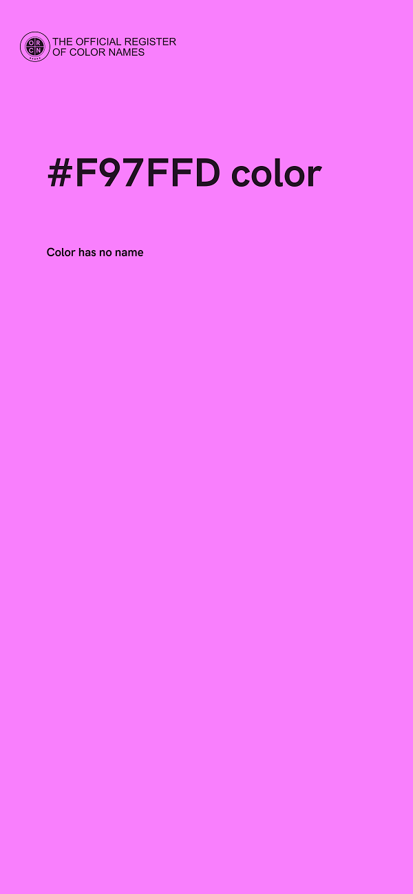 #F97FFD color image