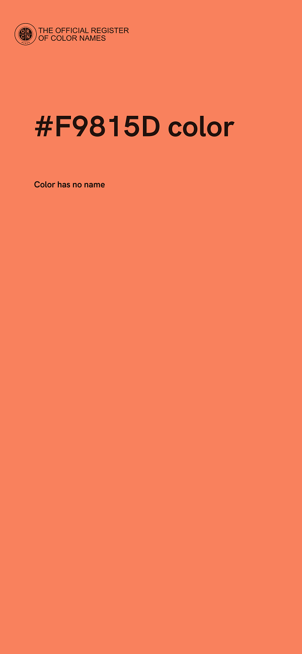 #F9815D color image