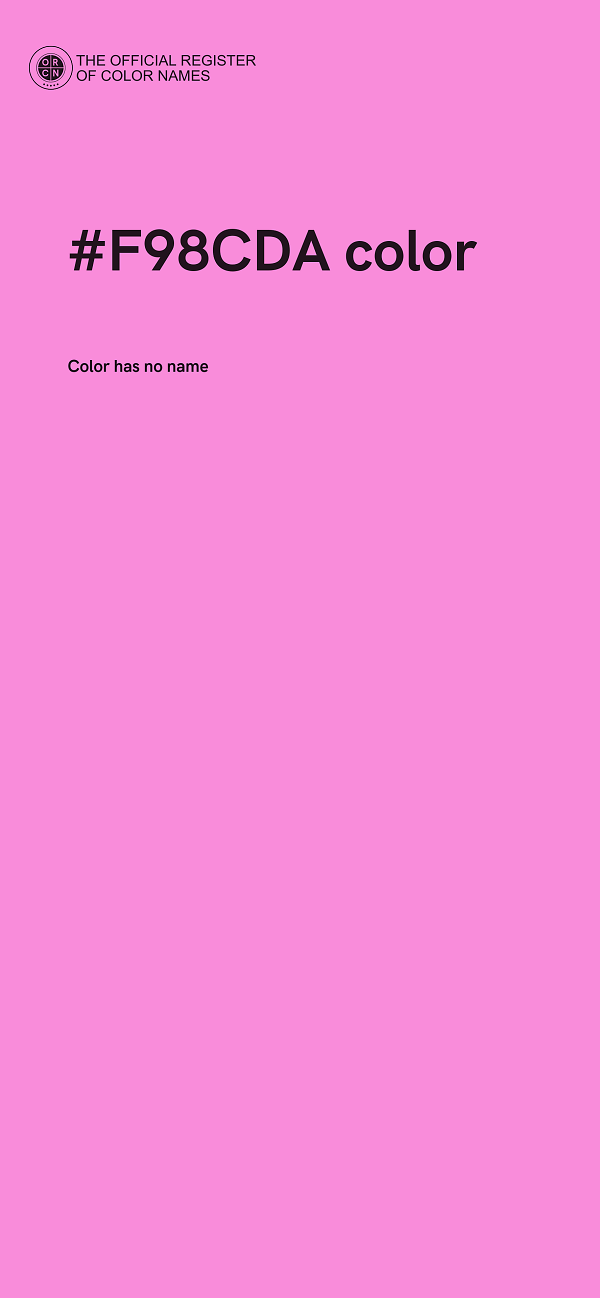 #F98CDA color image