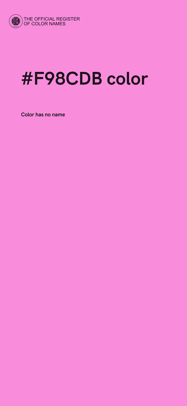 #F98CDB color image