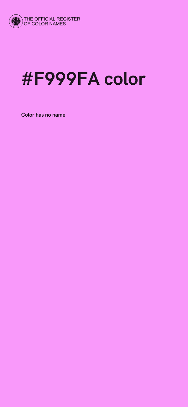 #F999FA color image