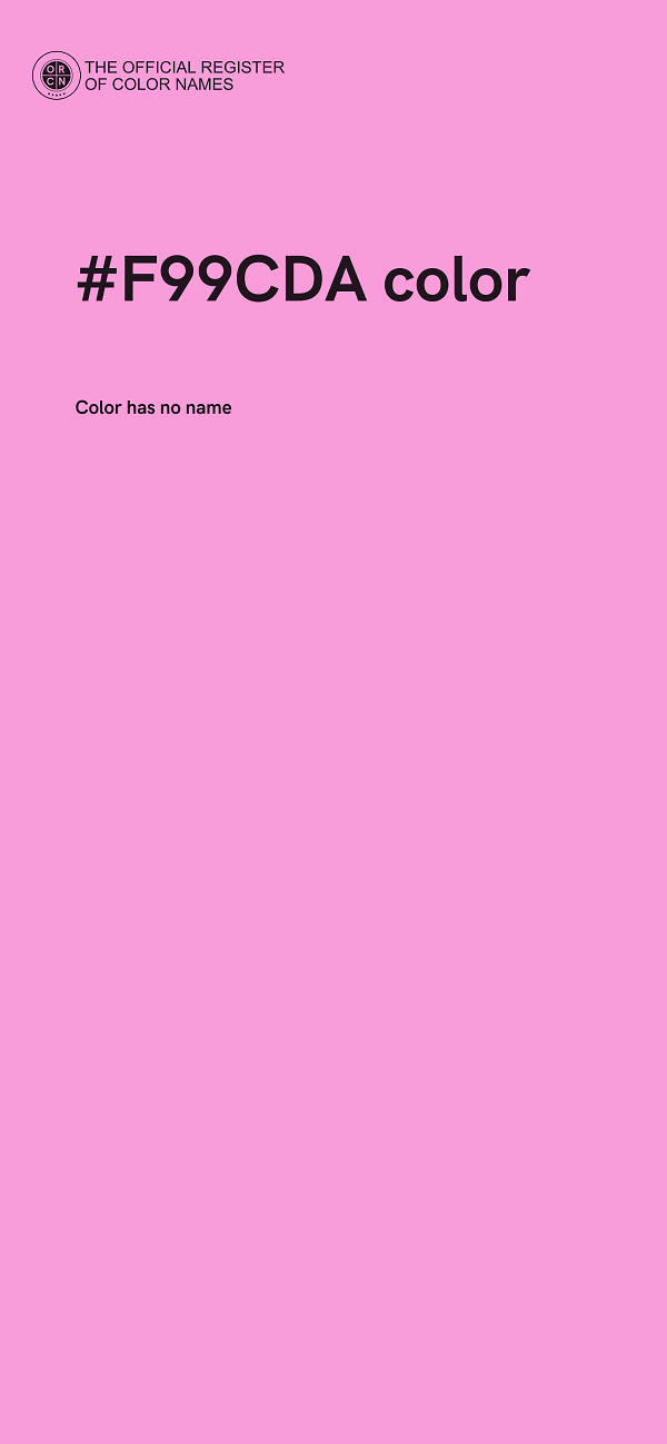 #F99CDA color image