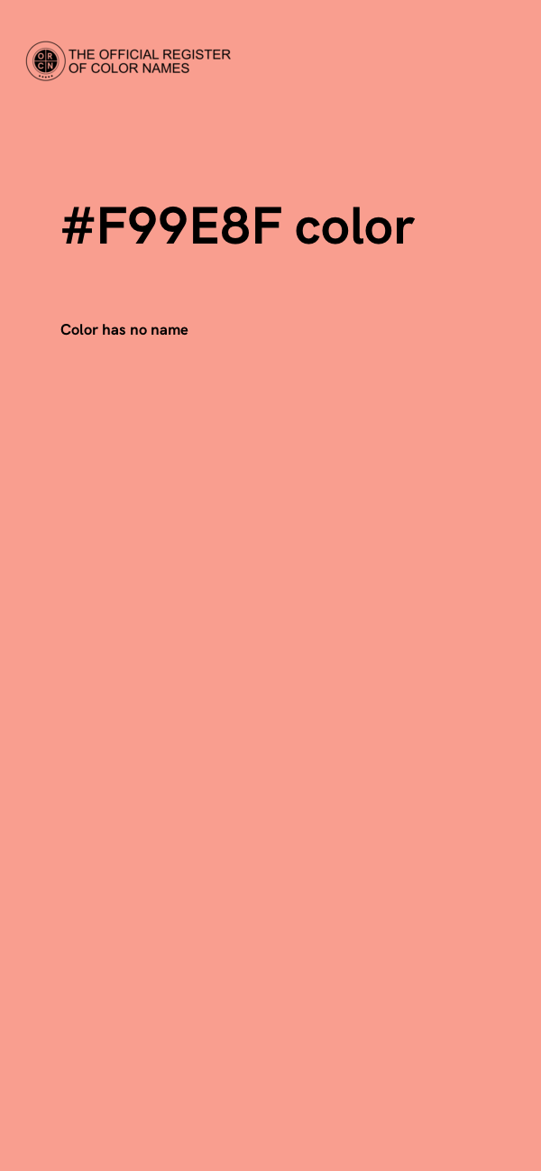 #F99E8F color image