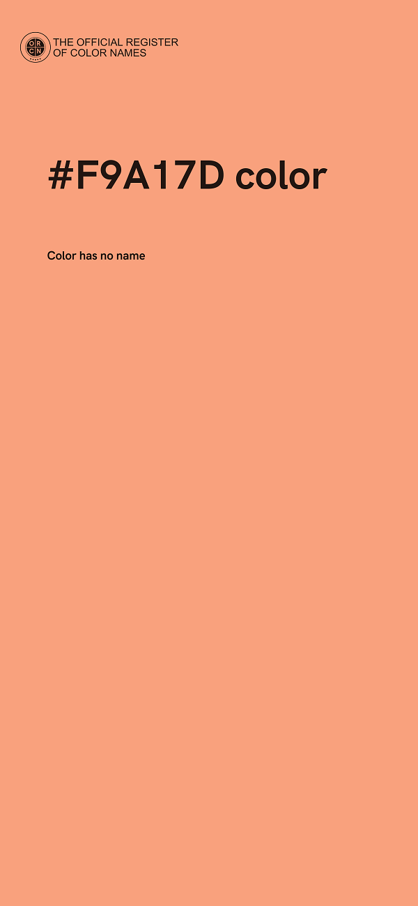 #F9A17D color image