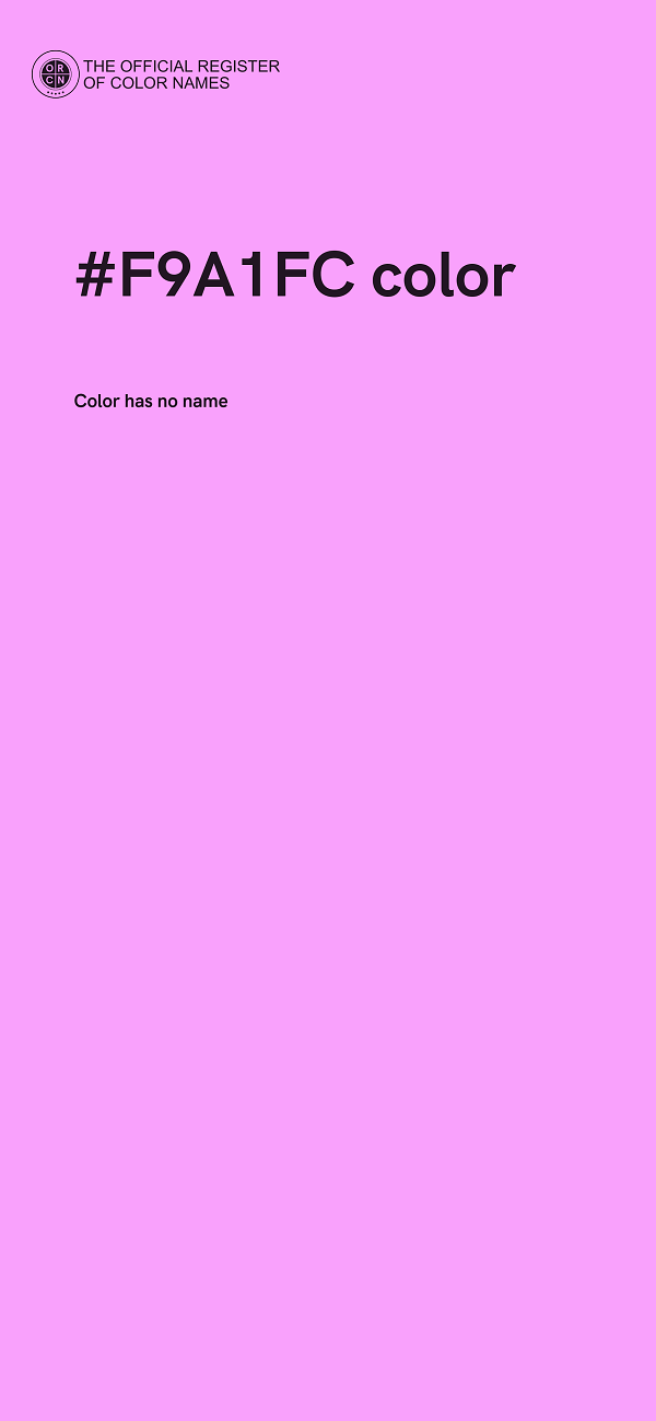 #F9A1FC color image