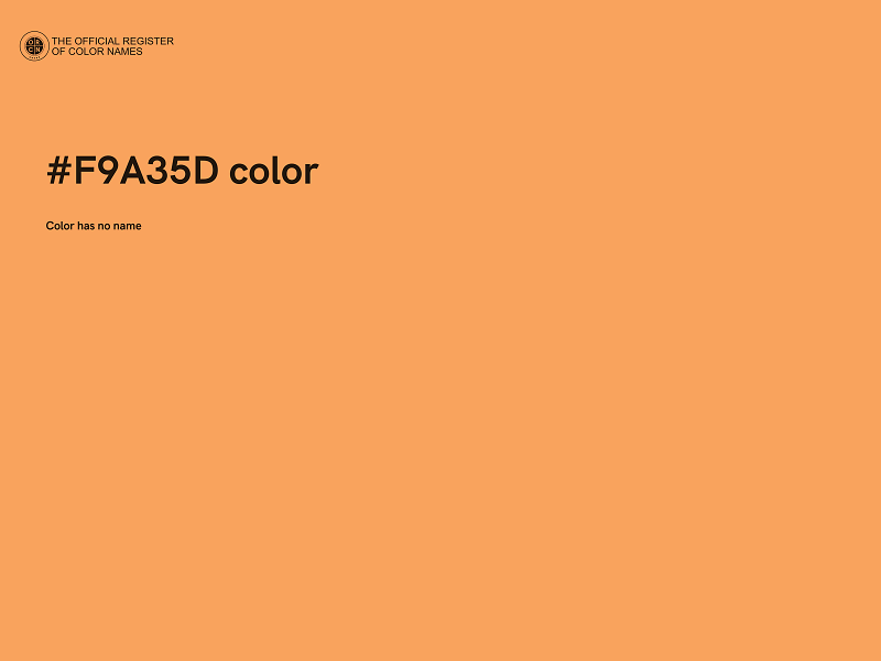 #F9A35D color image