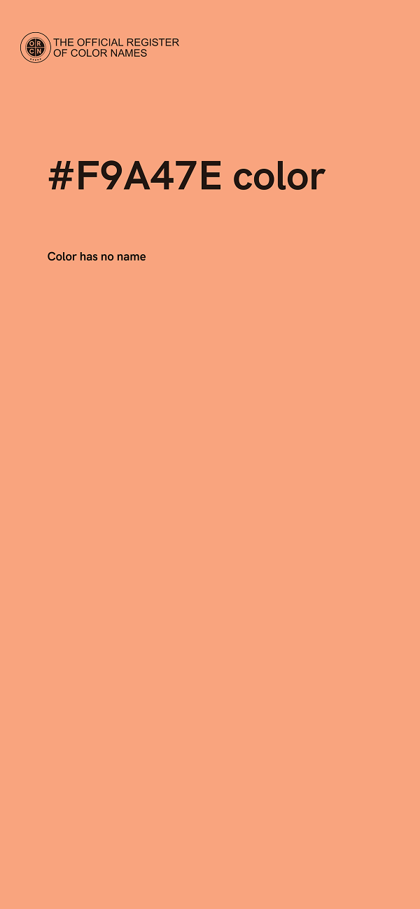 #F9A47E color image