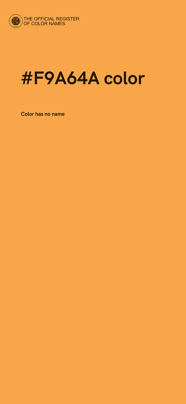 #F9A64A color image