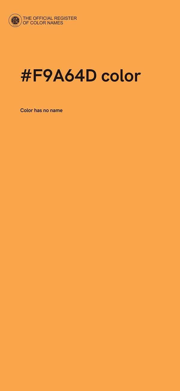 #F9A64D color image