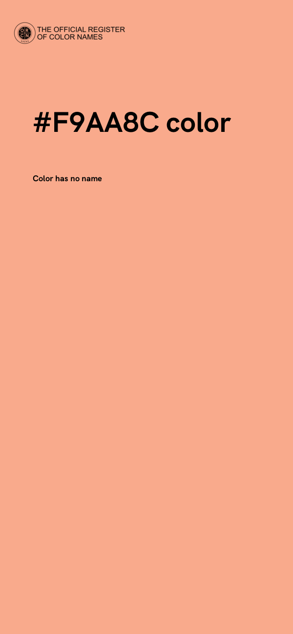 #F9AA8C color image