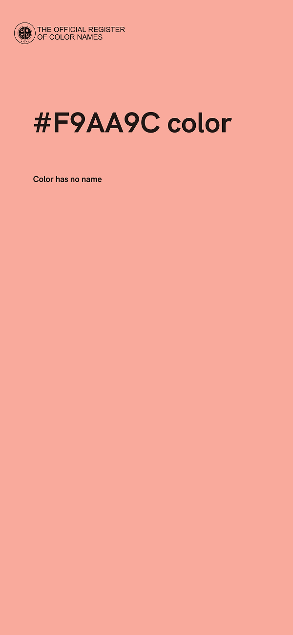 #F9AA9C color image