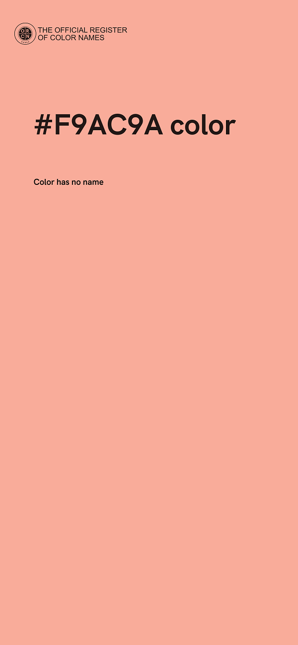 #F9AC9A color image