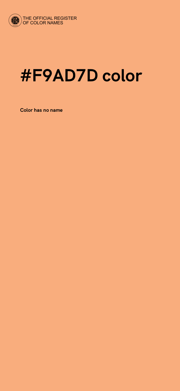 #F9AD7D color image