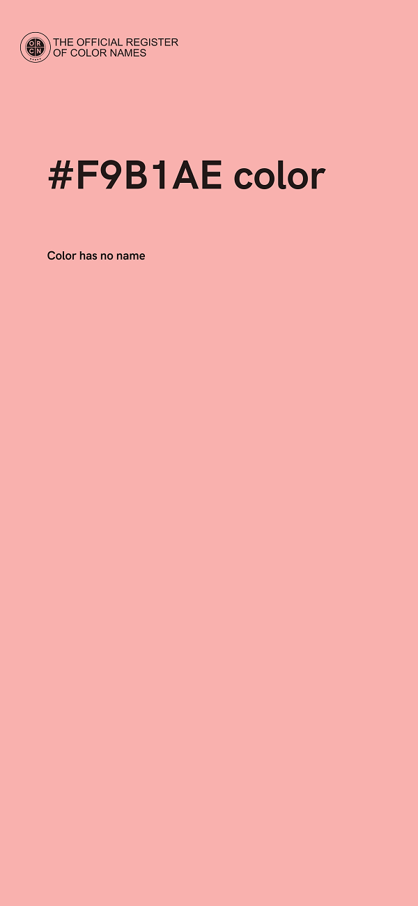 #F9B1AE color image