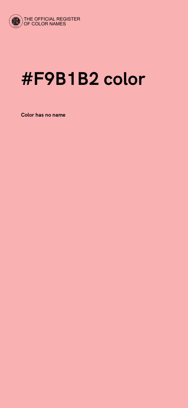 #F9B1B2 color image