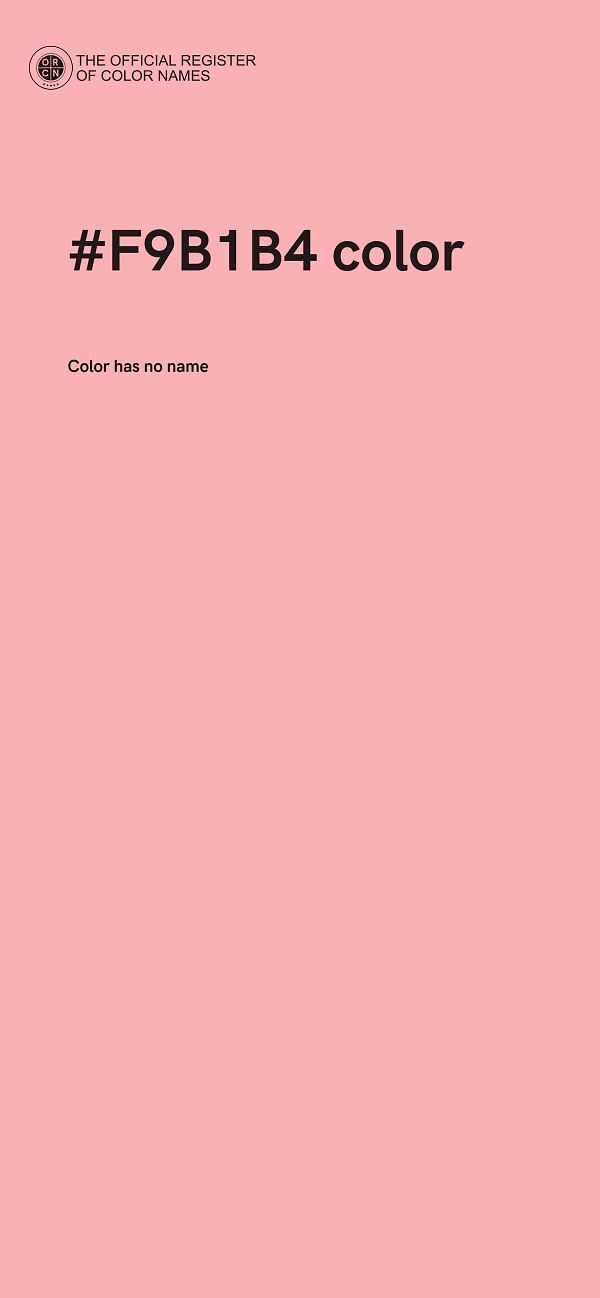 #F9B1B4 color image