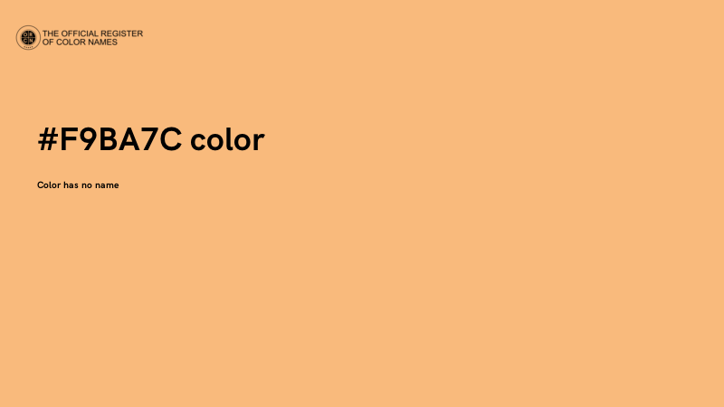 #F9BA7C color image