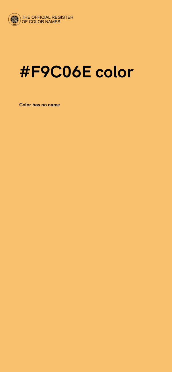#F9C06E color image