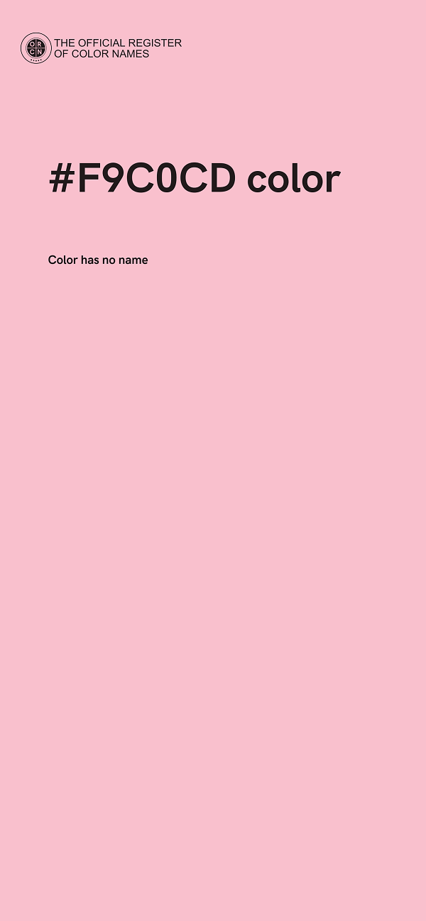 #F9C0CD color image