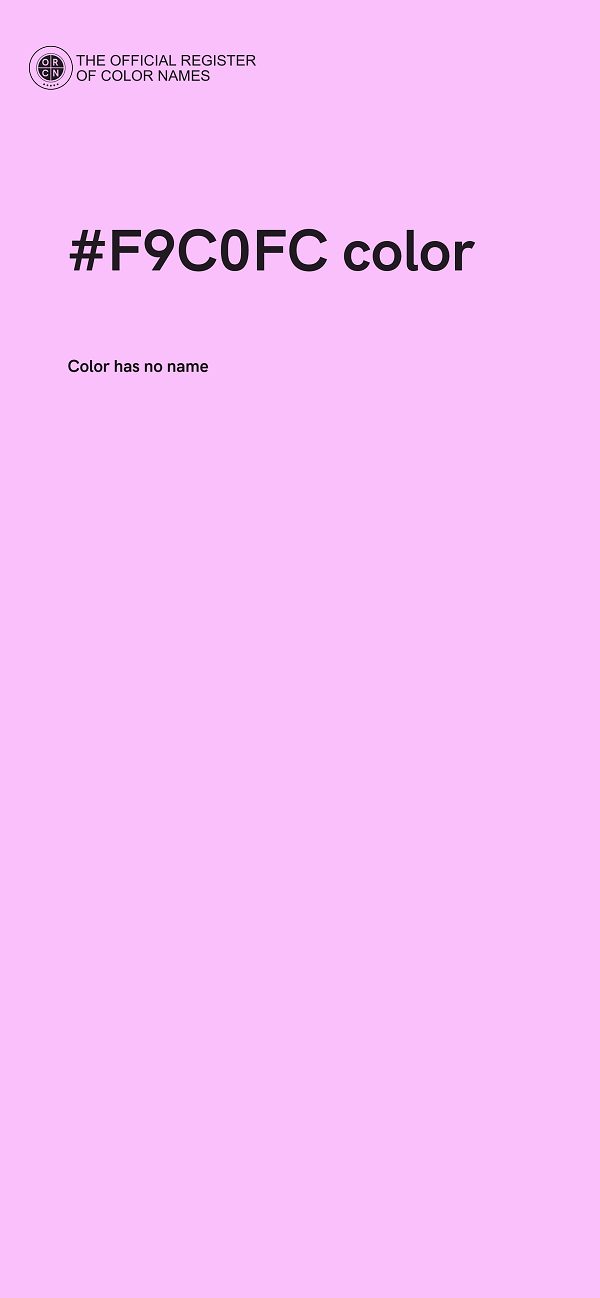 #F9C0FC color image