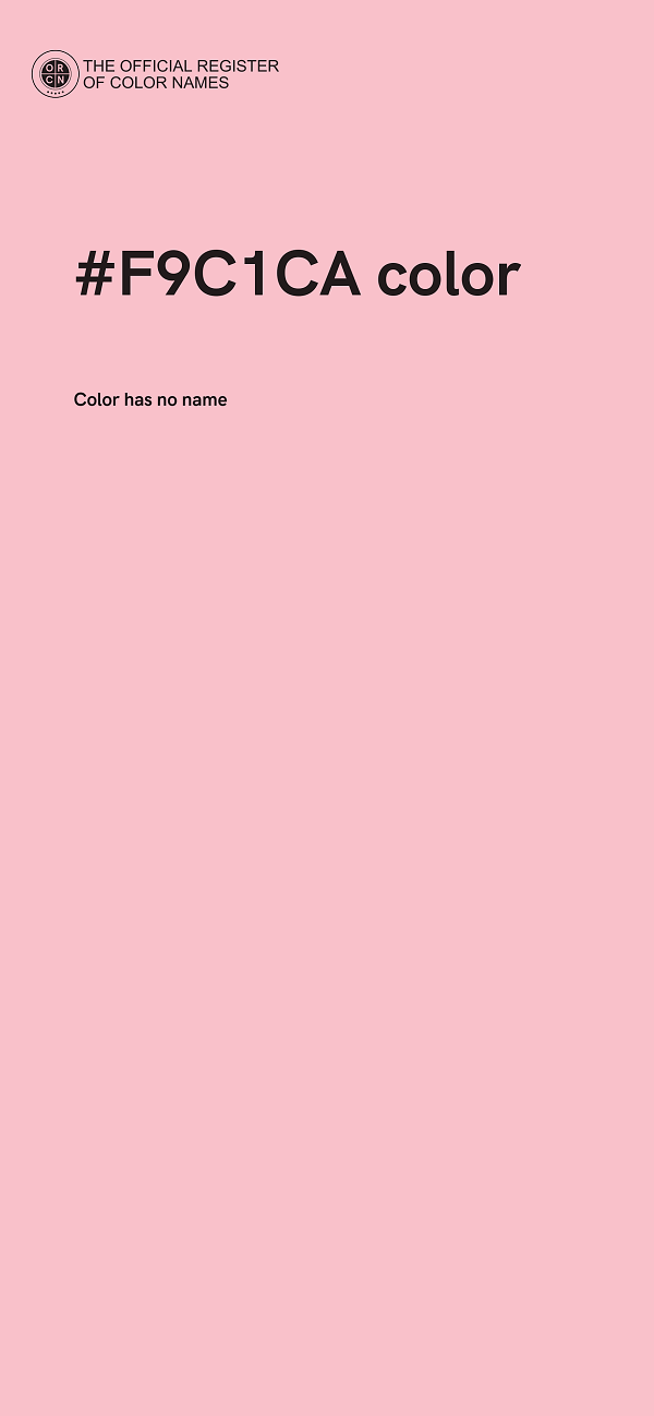 #F9C1CA color image