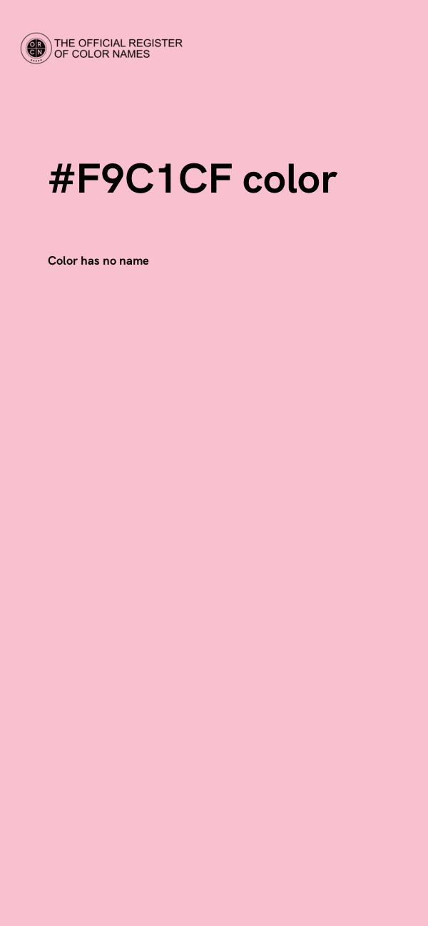#F9C1CF color image