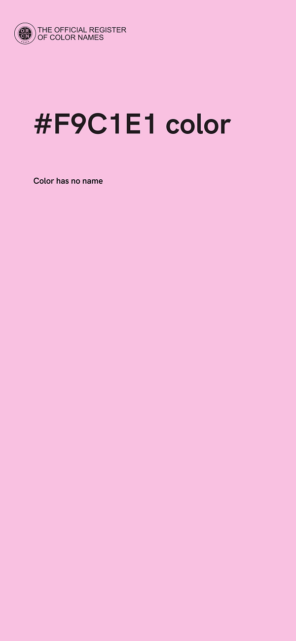 #F9C1E1 color image