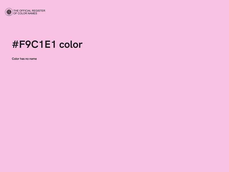 #F9C1E1 color image