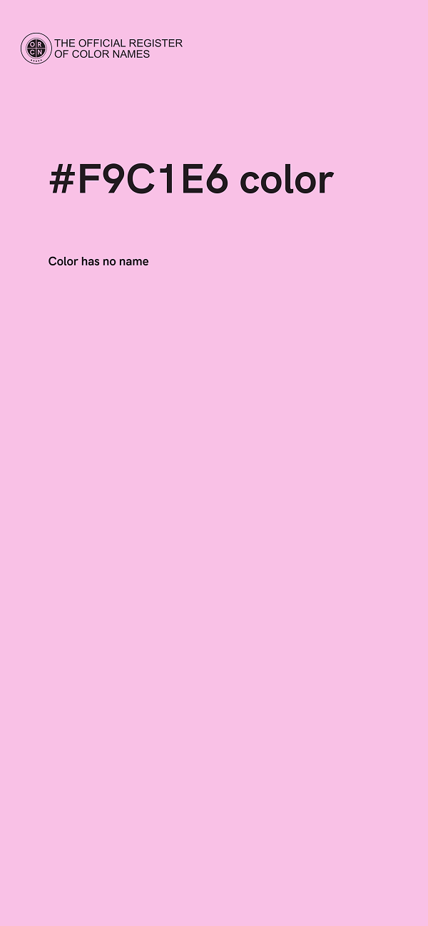 #F9C1E6 color image