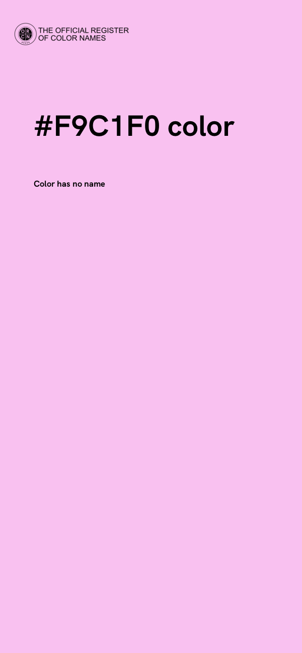 #F9C1F0 color image