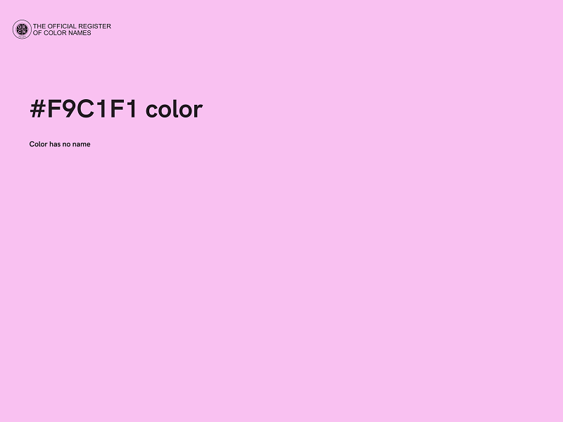 #F9C1F1 color image