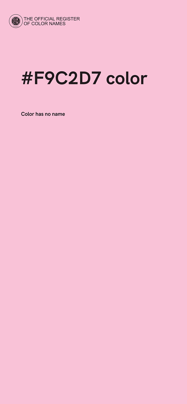 #F9C2D7 color image