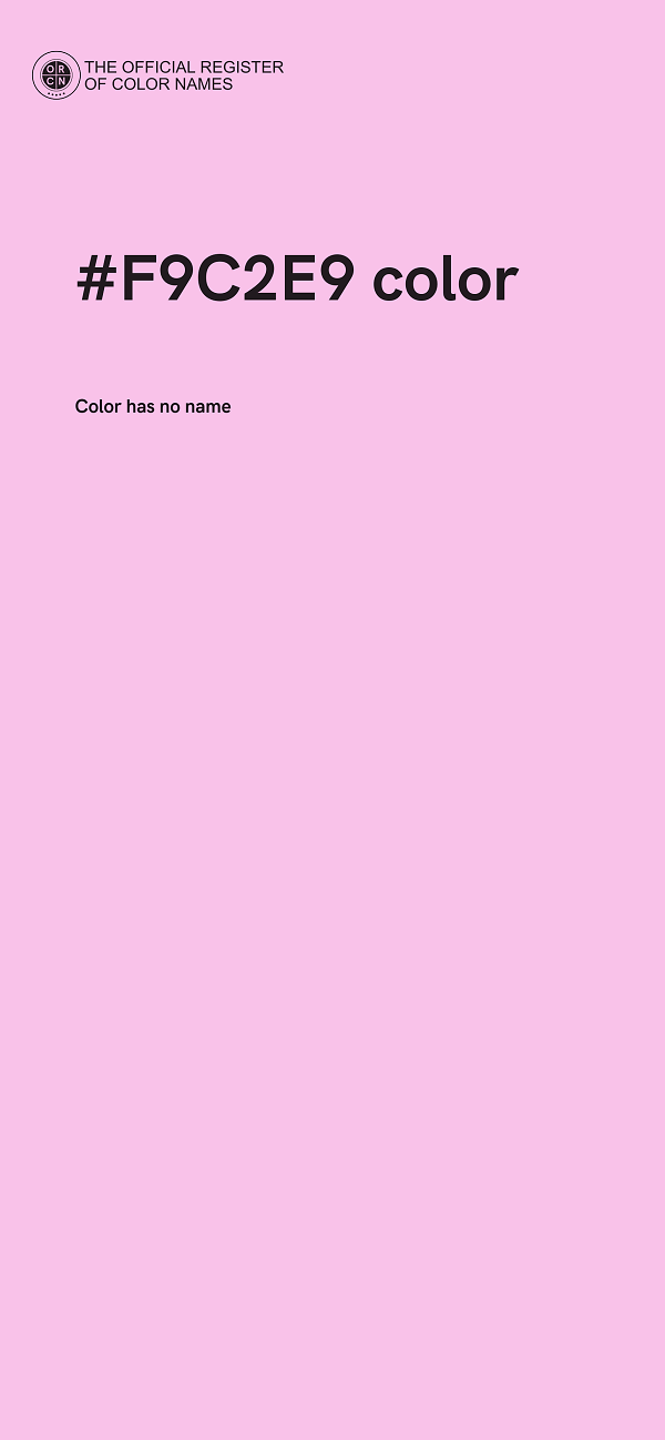 #F9C2E9 color image