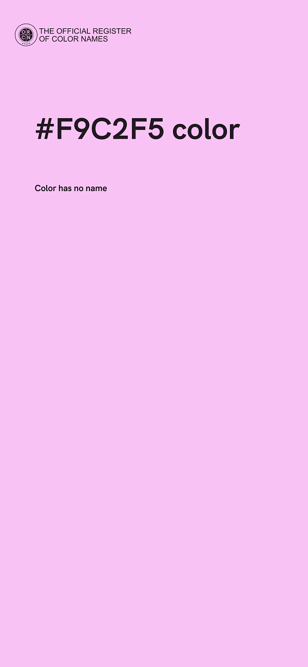 #F9C2F5 color image