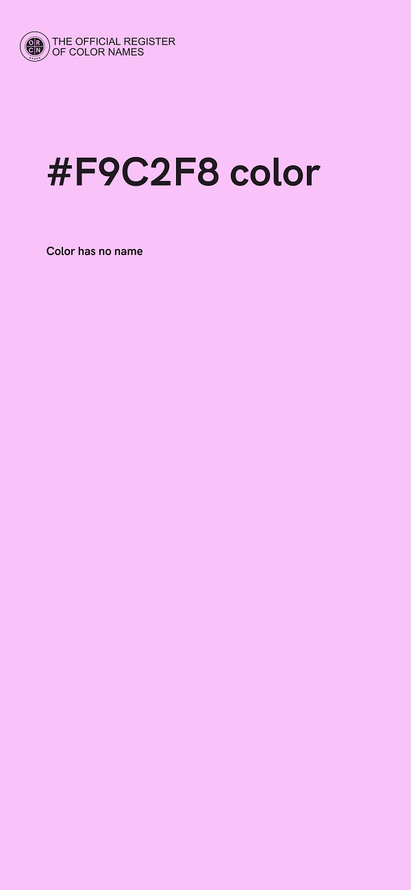 #F9C2F8 color image