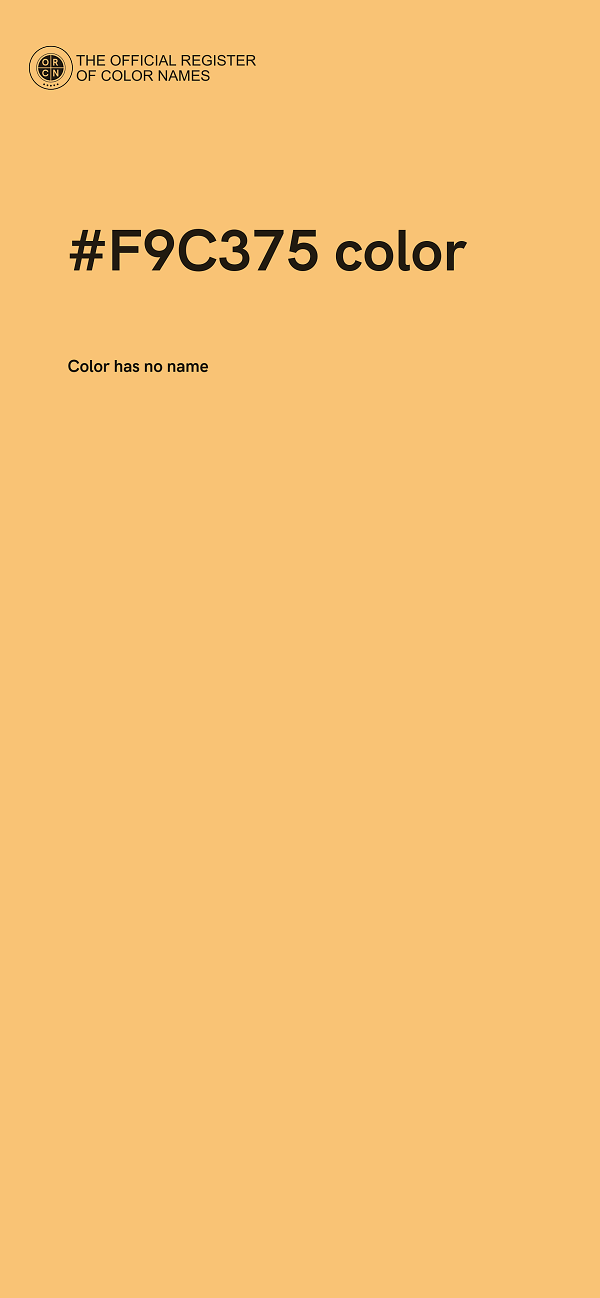 #F9C375 color image