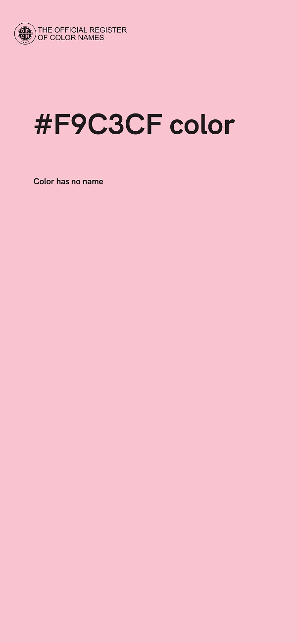#F9C3CF color image