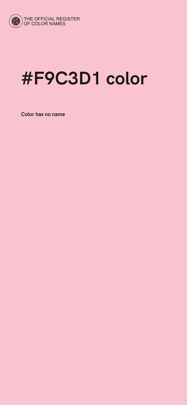 #F9C3D1 color image