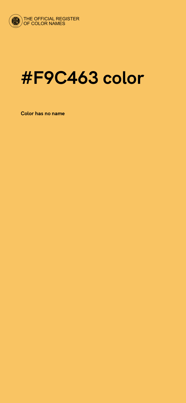 #F9C463 color image
