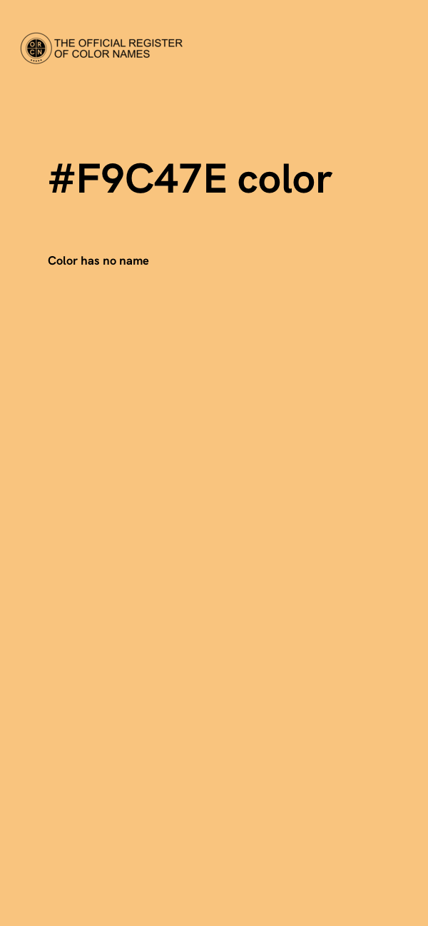 #F9C47E color image