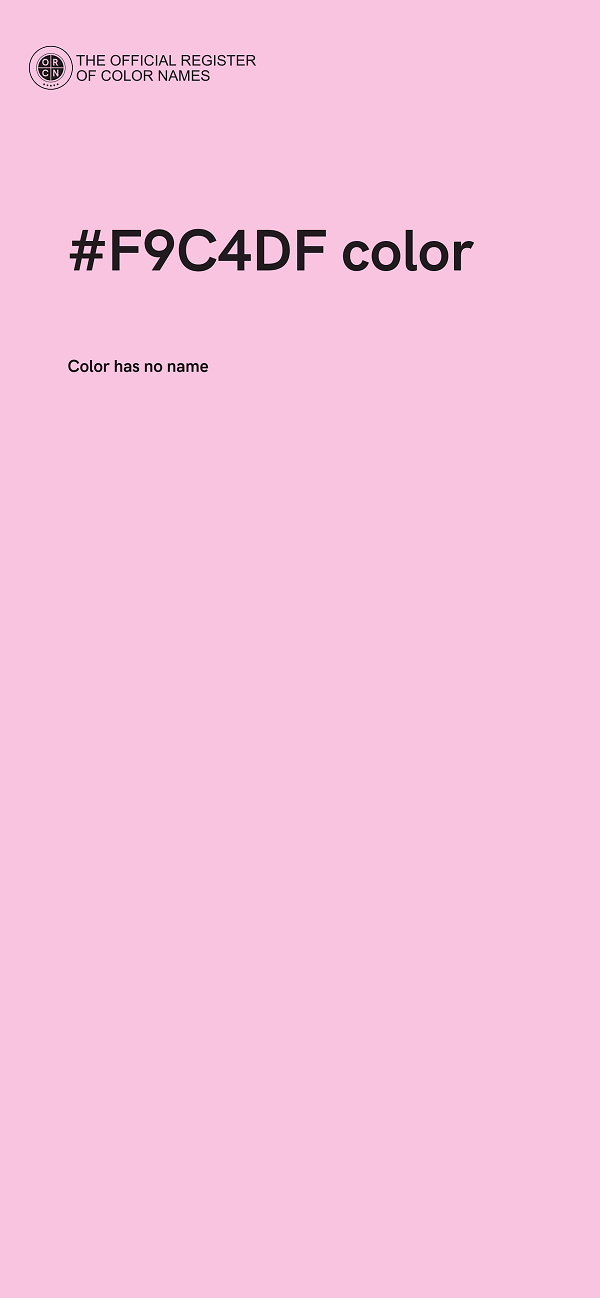 #F9C4DF color image