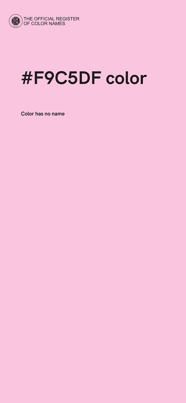 #F9C5DF color image
