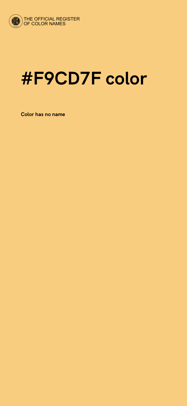 #F9CD7F color image