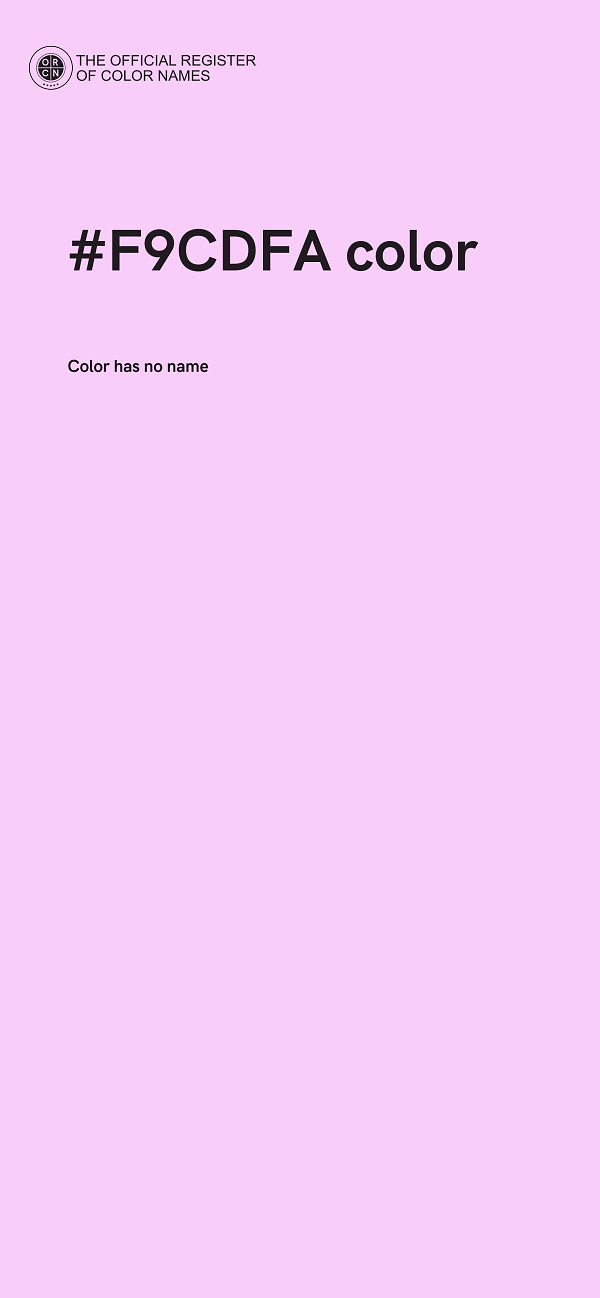 #F9CDFA color image