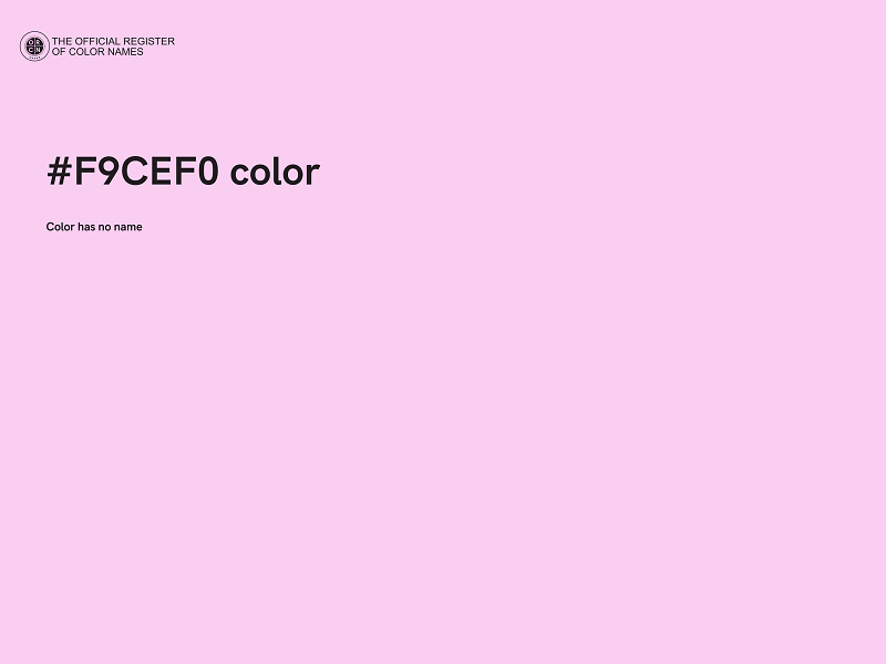 #F9CEF0 color image